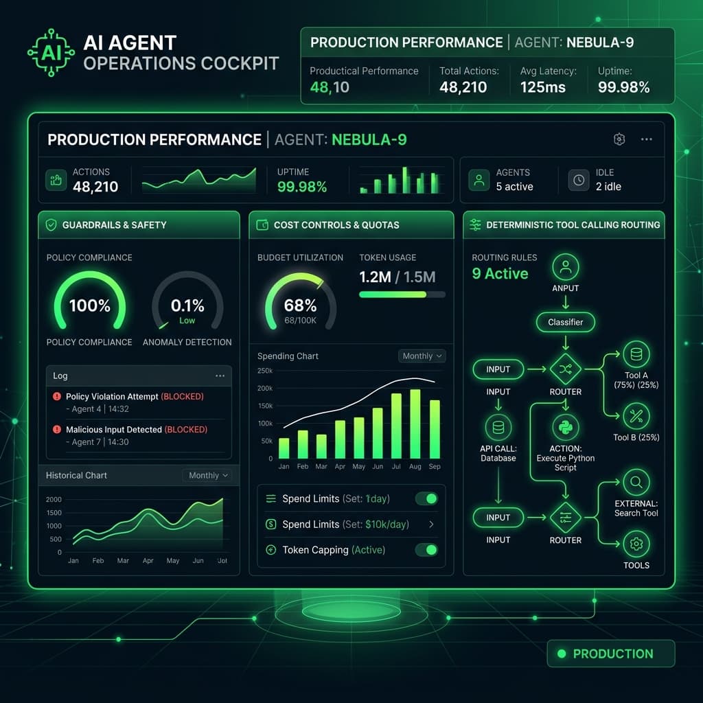 Deterministic Tool Calling: Guardrails for Autonomous AI Agents in Production Cover Image