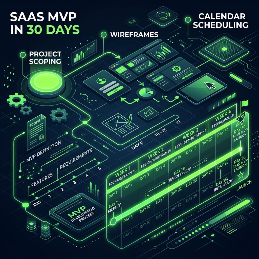 Launch in 30 Days: The Scoping Framework for SaaS MVPs Cover
