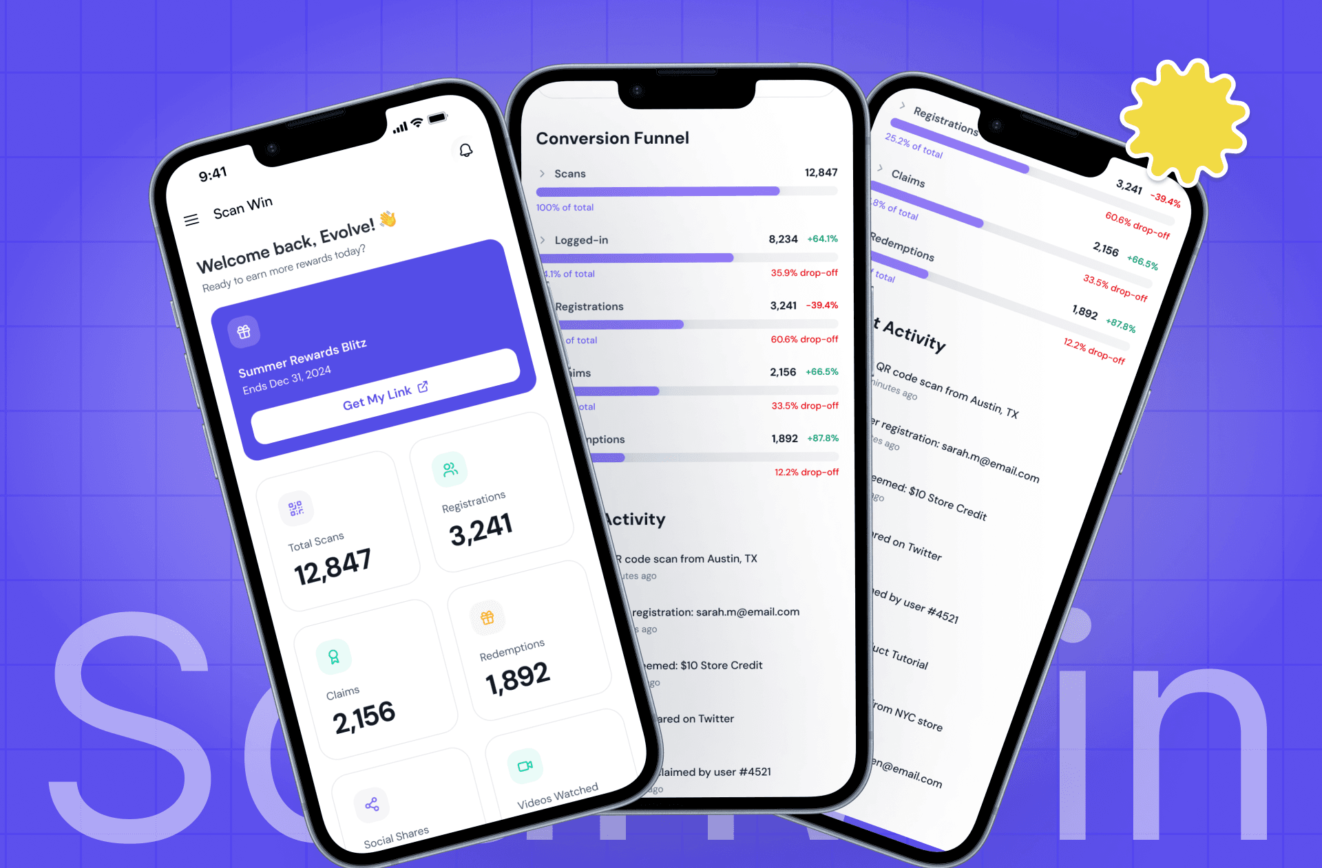 Code-Scanning Rewards App With 12,000 Scans in Its First 60 Days project case study screenshot